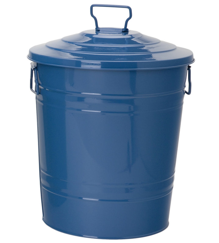 Houston International Enameled Galvanized Steel Manual Lift Recycling Bin & Reviews Wayfair